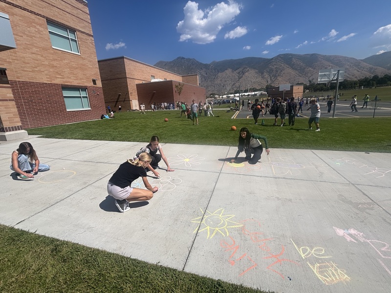 Chalk the walk