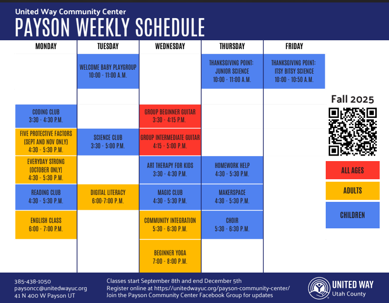 English calendar