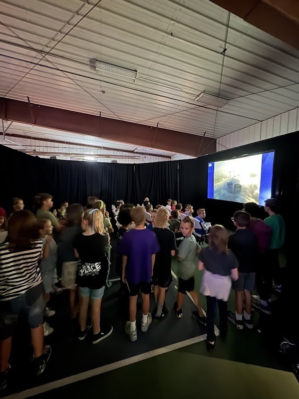 Fifth graders learn about 9/11