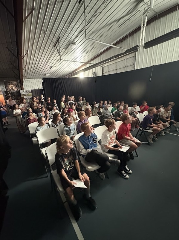 Fifth graders learn about 9/11