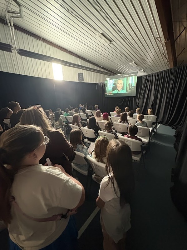 Fifth graders learn about 9/11