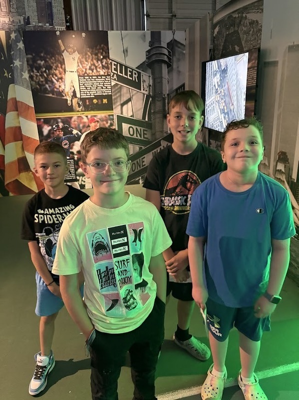 Fifth graders learn about 9/11