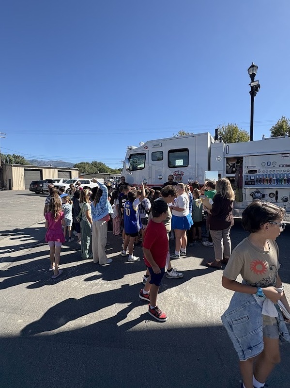 Fifth graders learn about 9/11