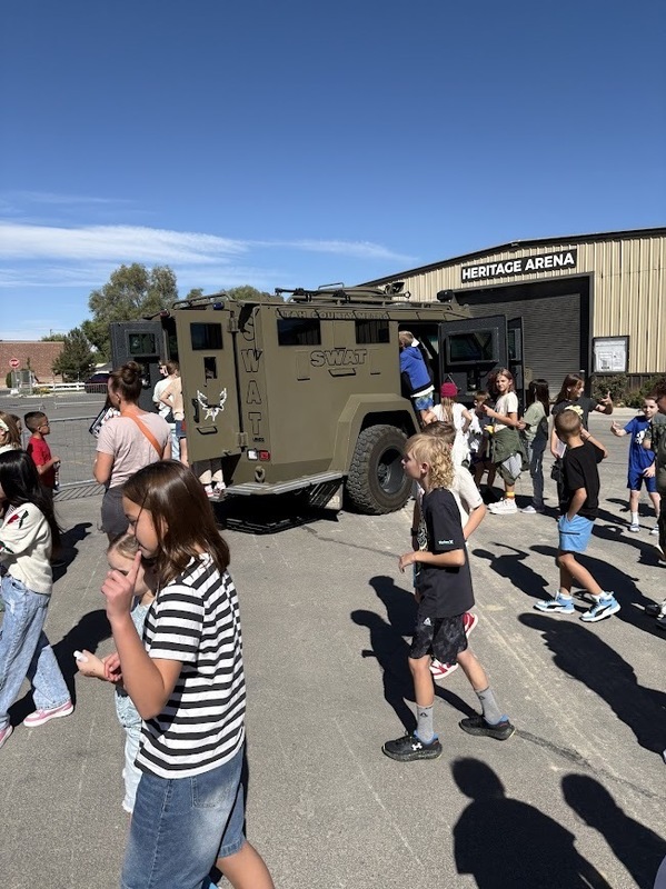 Fifth graders learn about 9/11