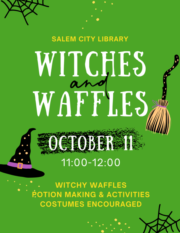 Witches and Waffles Flyer