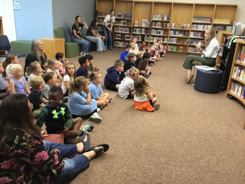 Kindergarten Library Visit