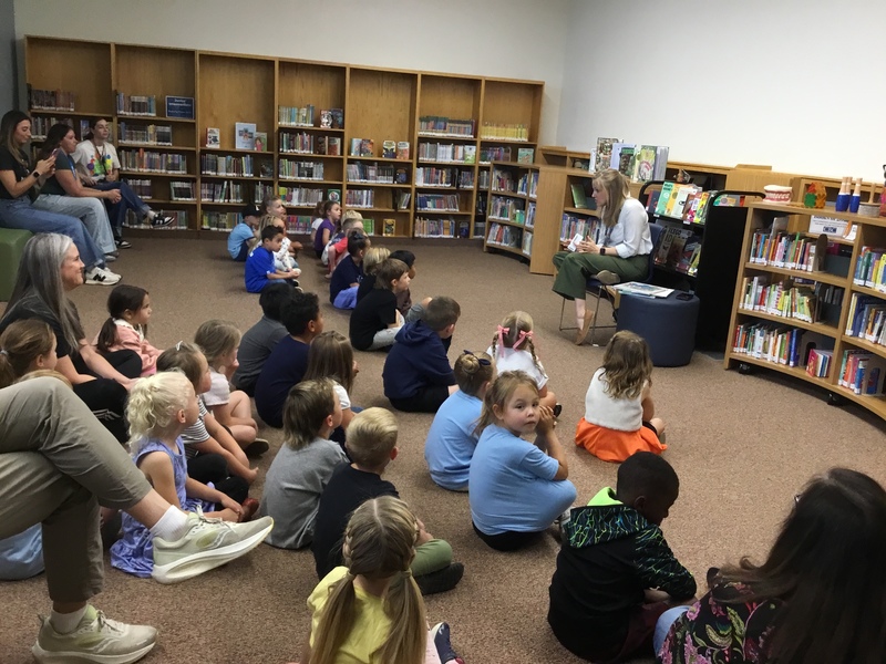 Kindergarten Library Visit