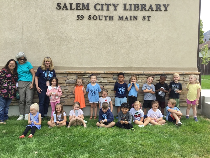 Kindergarten Library Visit