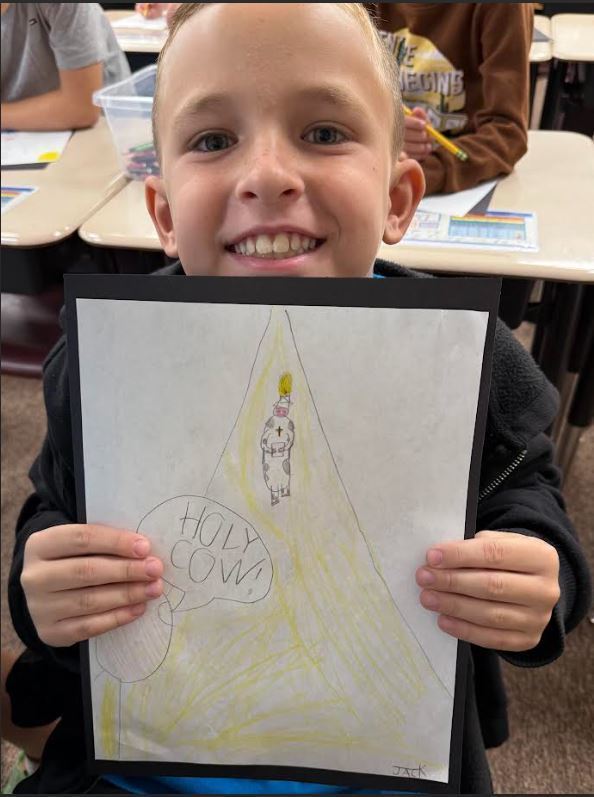 3rd Grade BTS art project