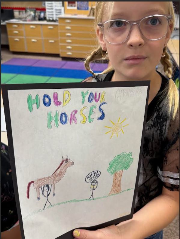 3rd Grade BTS art project