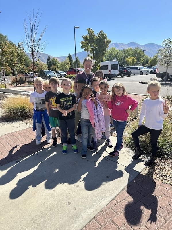First grade exploring Springville
