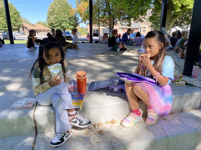 First grade exploring Springville