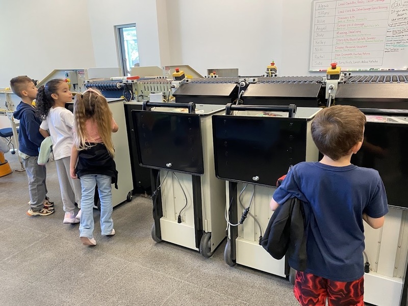 First grade exploring Springville