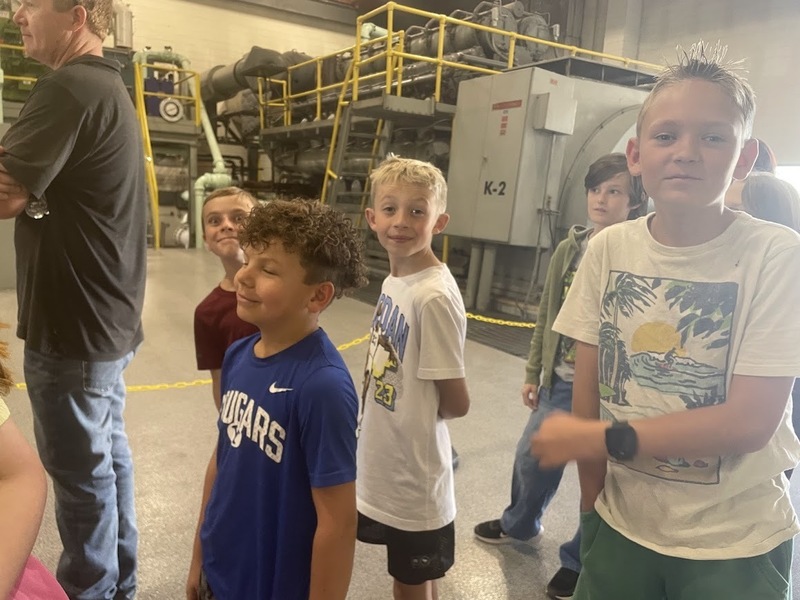 Power plant field trip
