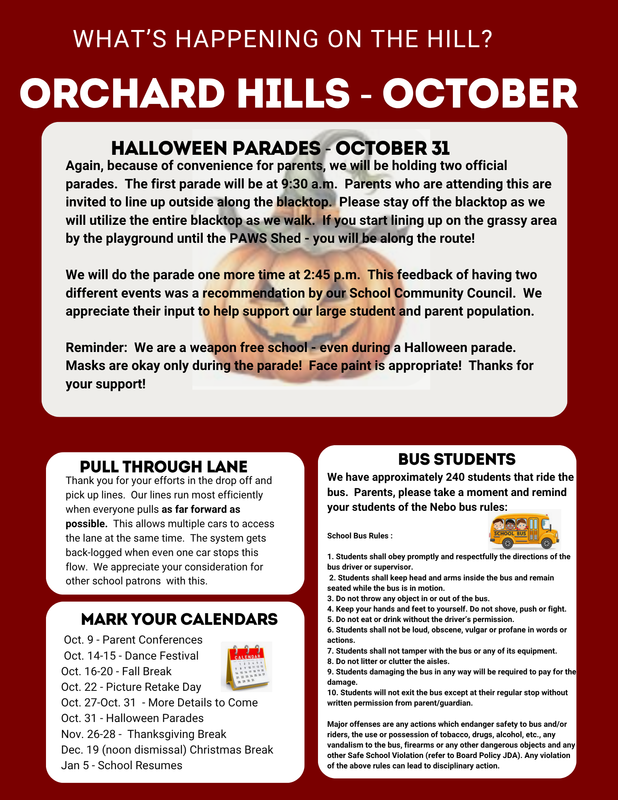 October Newletter