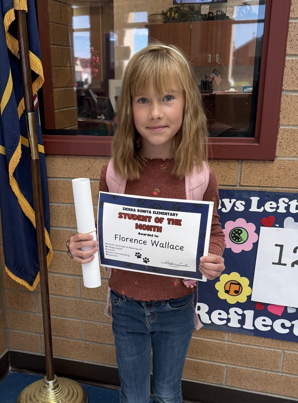 Student of the Month - October
