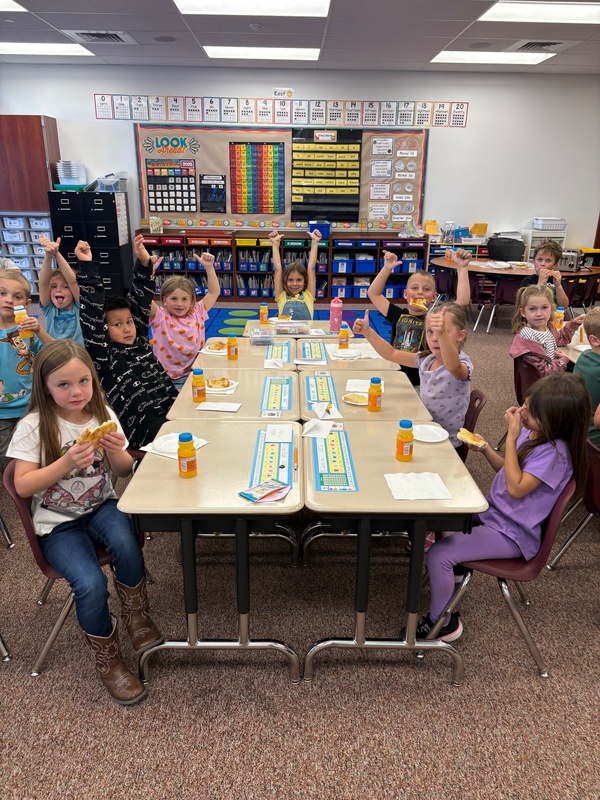 1st grade toast party
