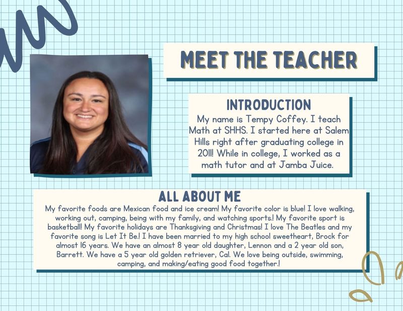 Teacher Spotlight: Tempy Coffey