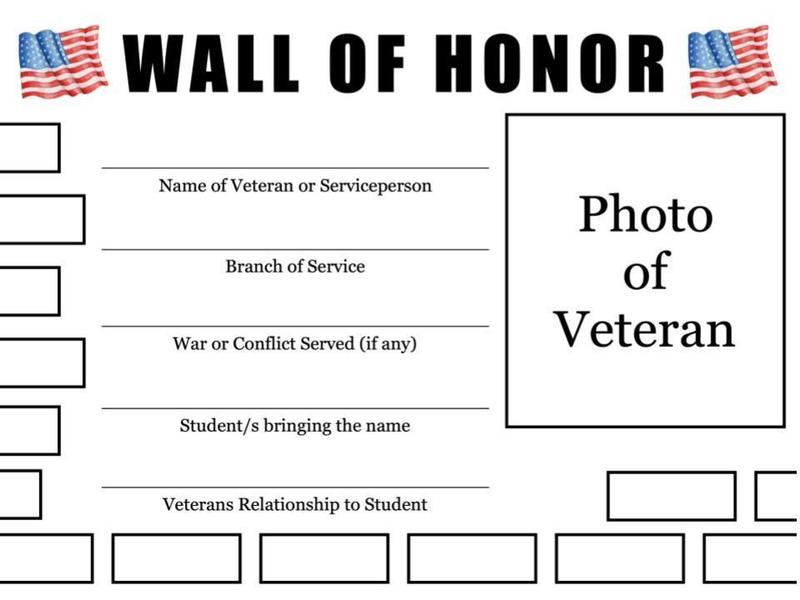 Wall of Honor Brick
