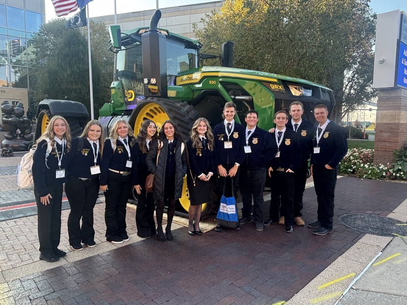 FFA Students at Nationals