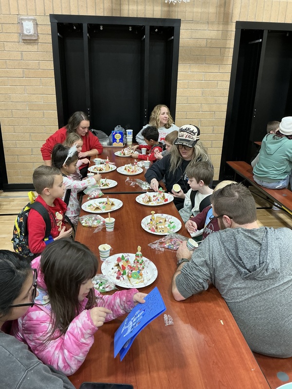 1st grade gingerbread houses