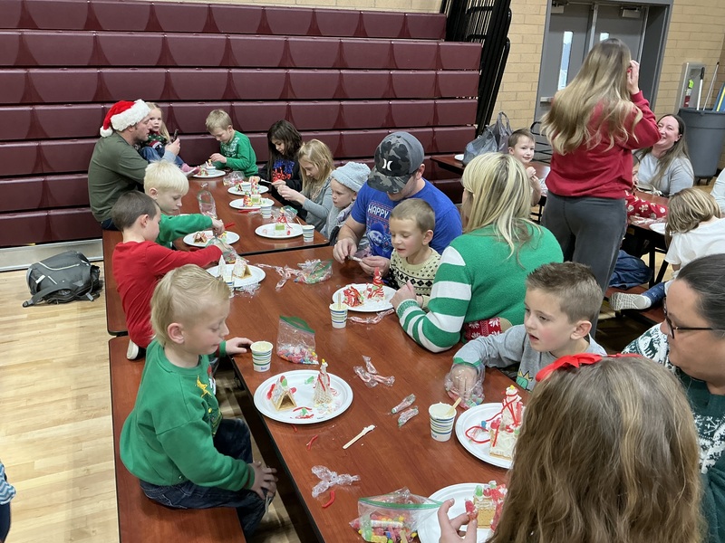 1st grade gingerbread houses