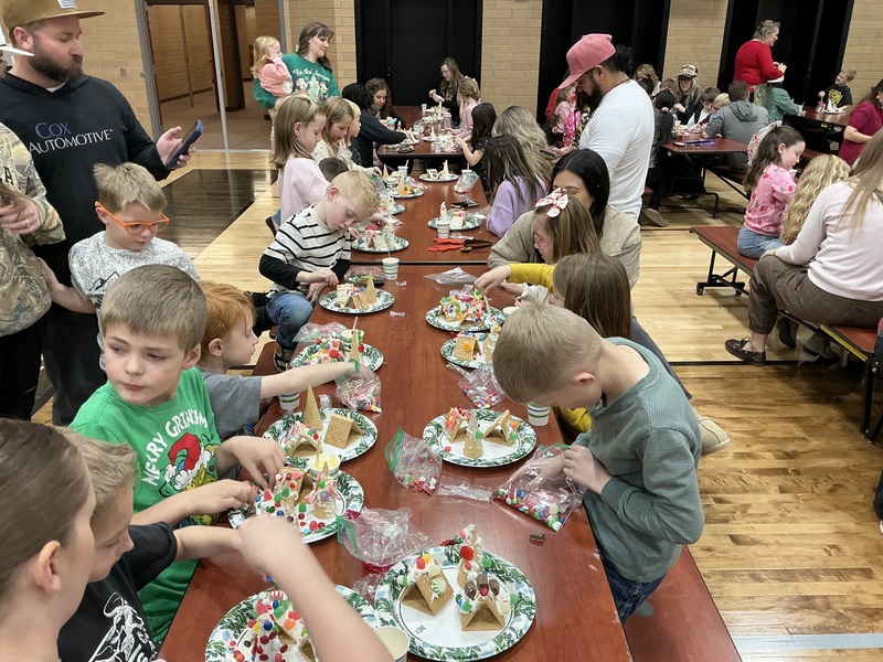 1st grade gingerbread houses