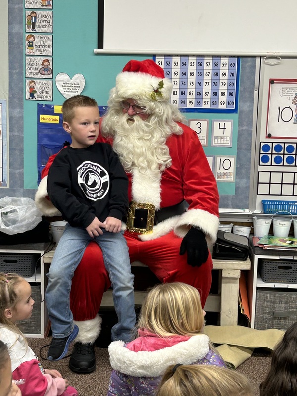 Santa Visits Brockbank