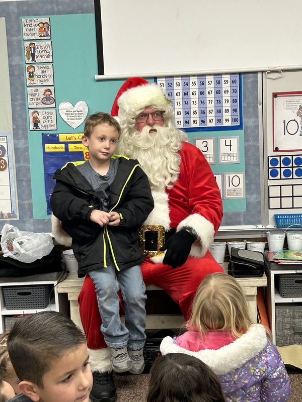 Santa Visits Brockbank