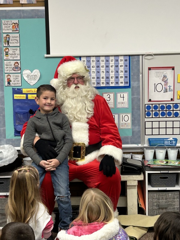 Santa Visits Brockbank