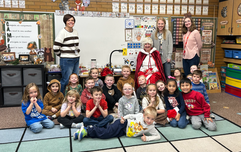 Santa Visits Brockbank