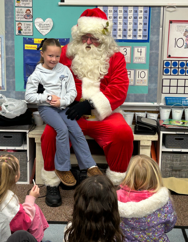 Santa Visits Brockbank