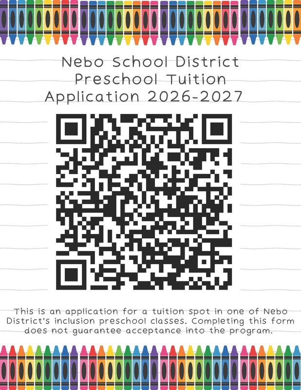 Preschool Application Flyer