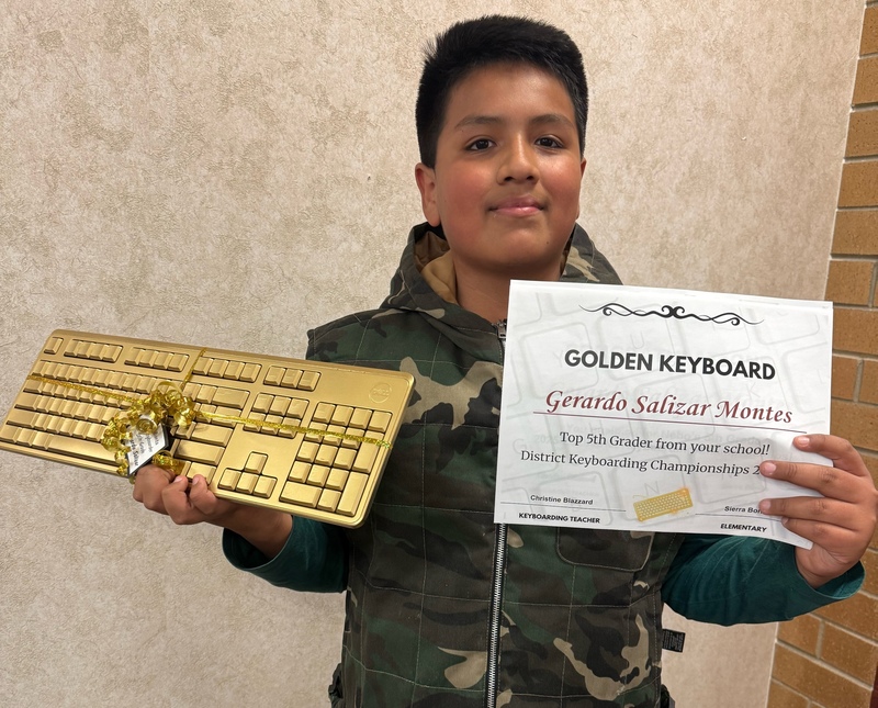 Golden Keyboard Winner