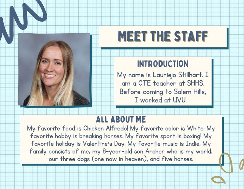 Teacher Spotlight: Lauriejo Stillhart