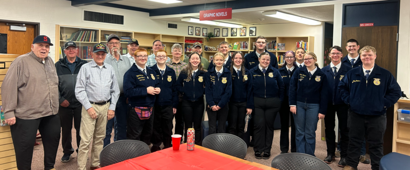SHS FFA Veterans Day Breakfast