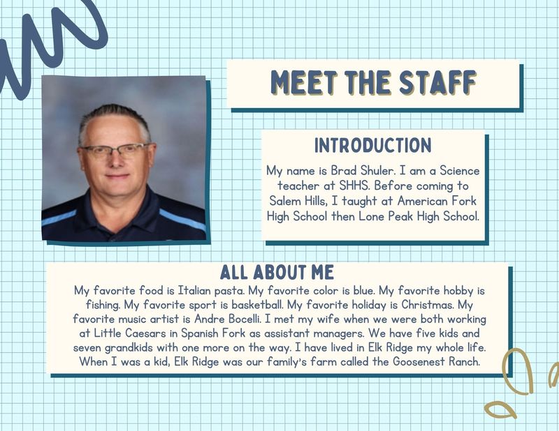 teacher Spotlight: Brad Shuler