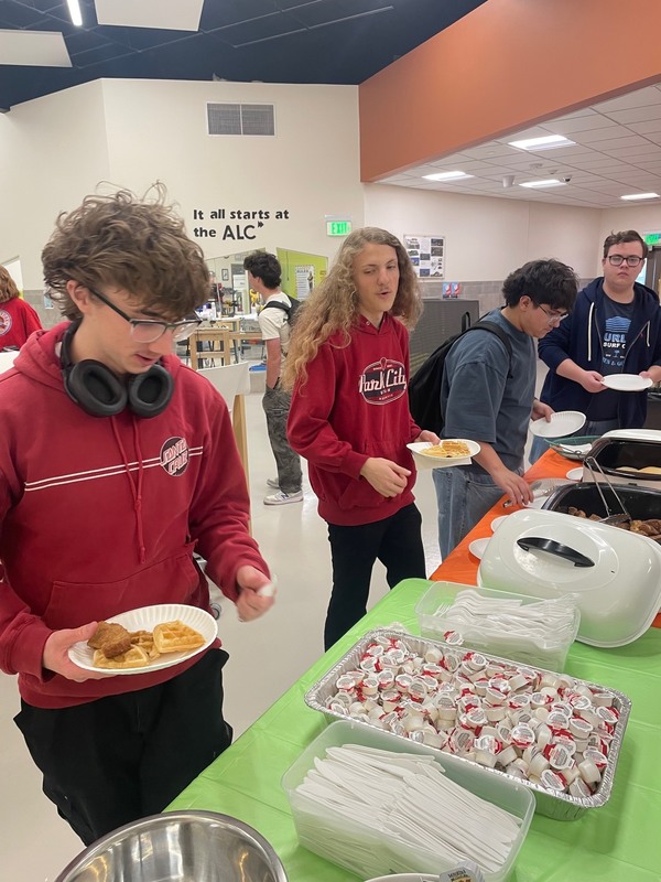 WAFFLE DAY - TWO DAYS IN A ROW!