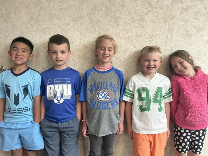 April students of the month