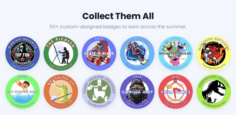 Playon Badges