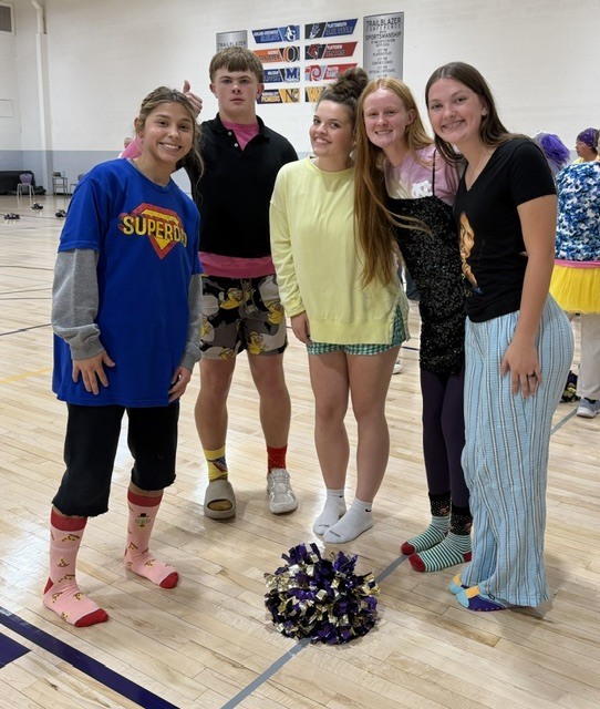 Sophia Baroni, Austin Smallfoot, Makenzie Johnson, Elizabeth McNeely, Brooke Barton