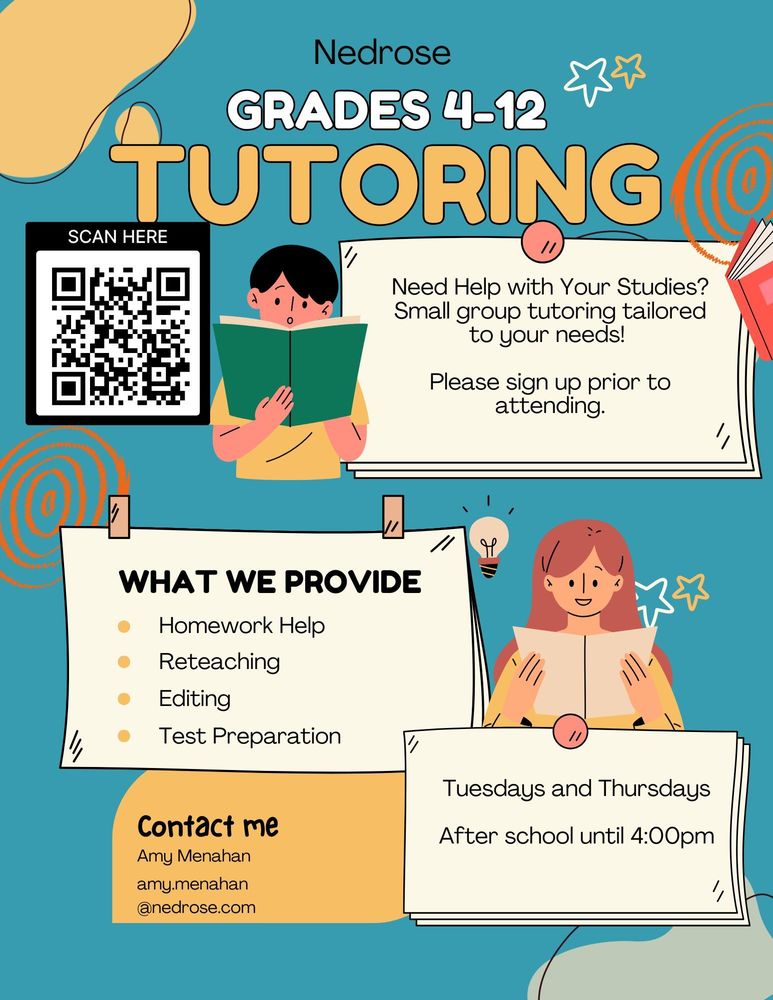 Grades 4-12 tutoring