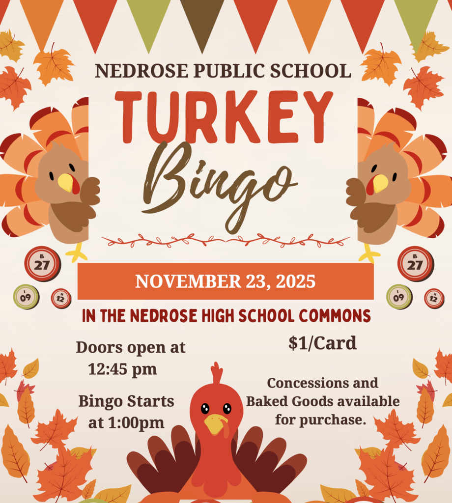 Turkey Bingo Flyer
