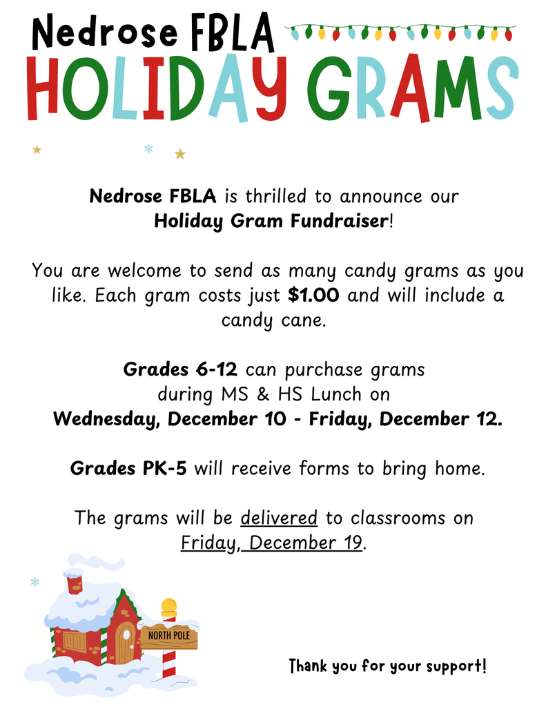 Nedrose FBLA Holiday Grams