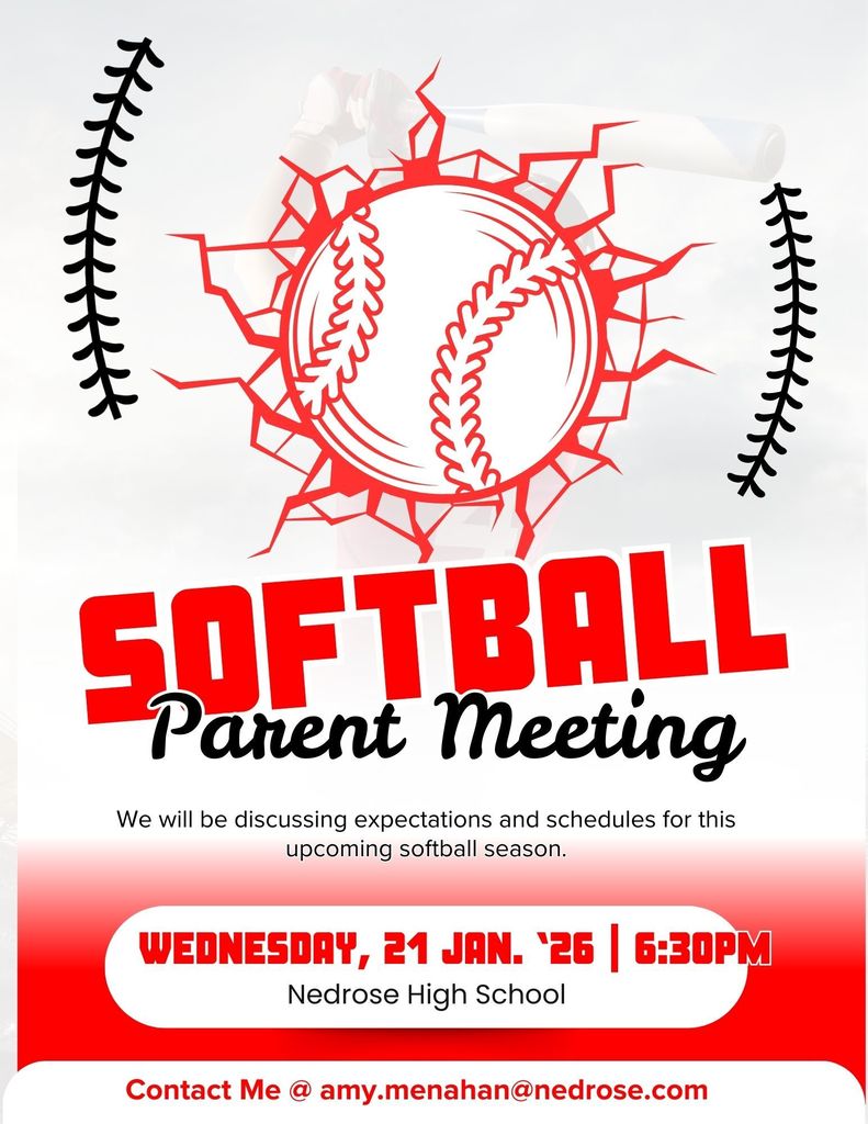 There will be a Softball Parent Meeting tomorrow at 6:30pm in the commons of the high school to discuss this upcoming season and meet your coaches. 