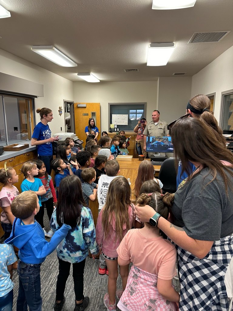 Students in the CHP office.