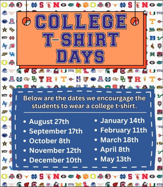 College T-Shirt Days