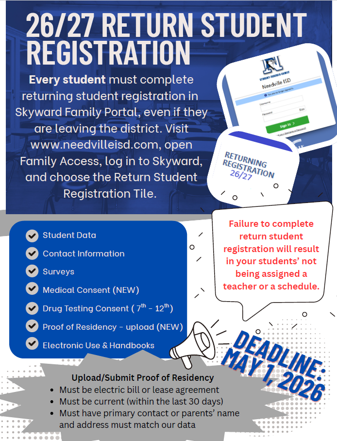 Registration Flyer English