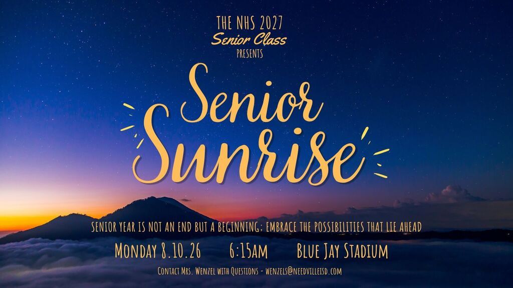 Senior Sunrise Flyer 2026
