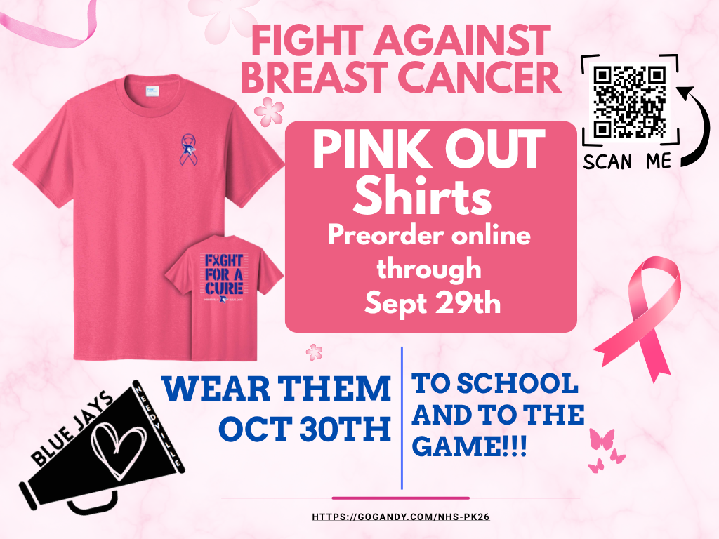 pink out shirts